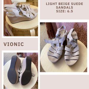 Vionic Tawny Suede Sandals